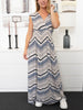 Penelope dress zigzag grey