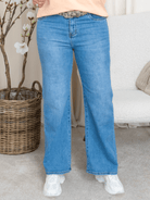 Rabine jeans wide blue denim - Online - Mode