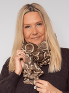 Rachell scarf brown - Online-Mode