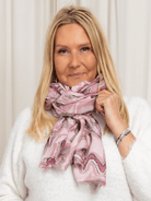 Ranya scarf rosa - Online - Mode