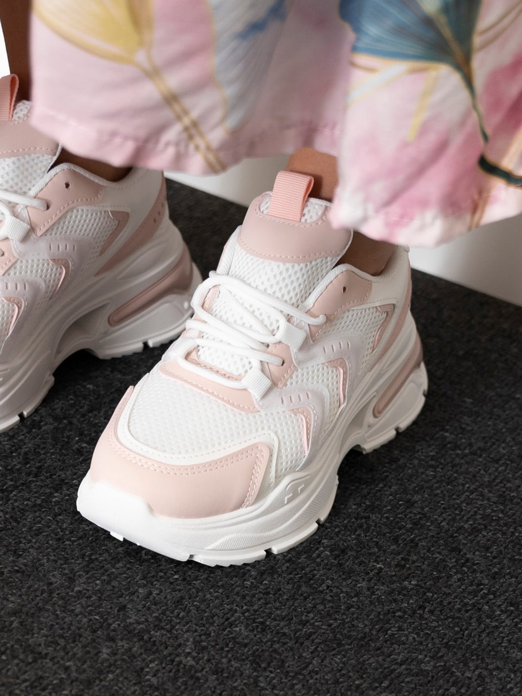 Raven sneakers white/pink - Online-Mode