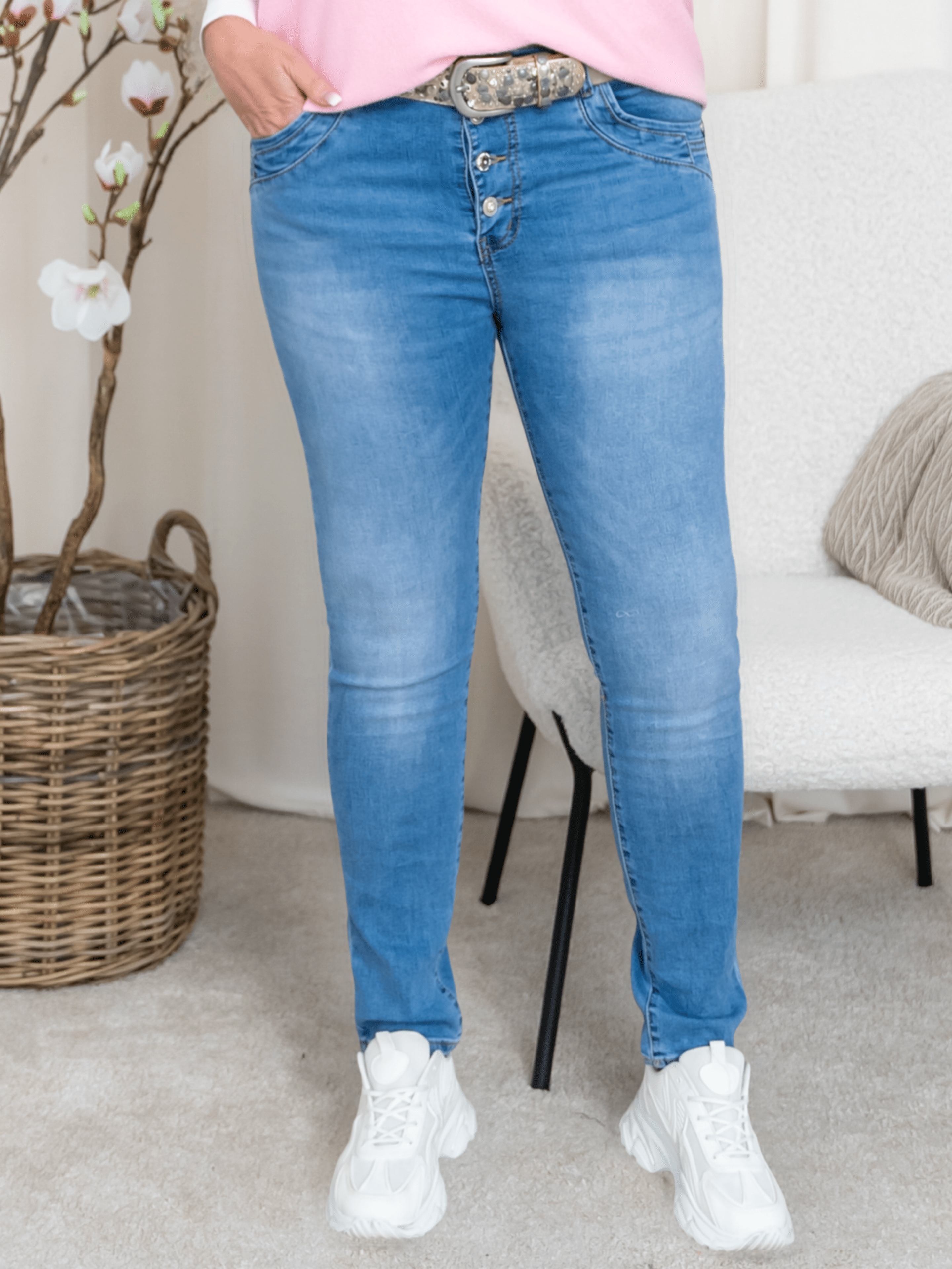 Sachia jeans blue denim - Online - Mode