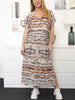 Saint Tropez EyaSZ dress creme tiedye