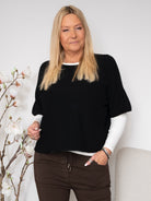 Salli knit black - Online-Mode