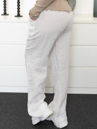 Shay hør pants white - Online - Mode