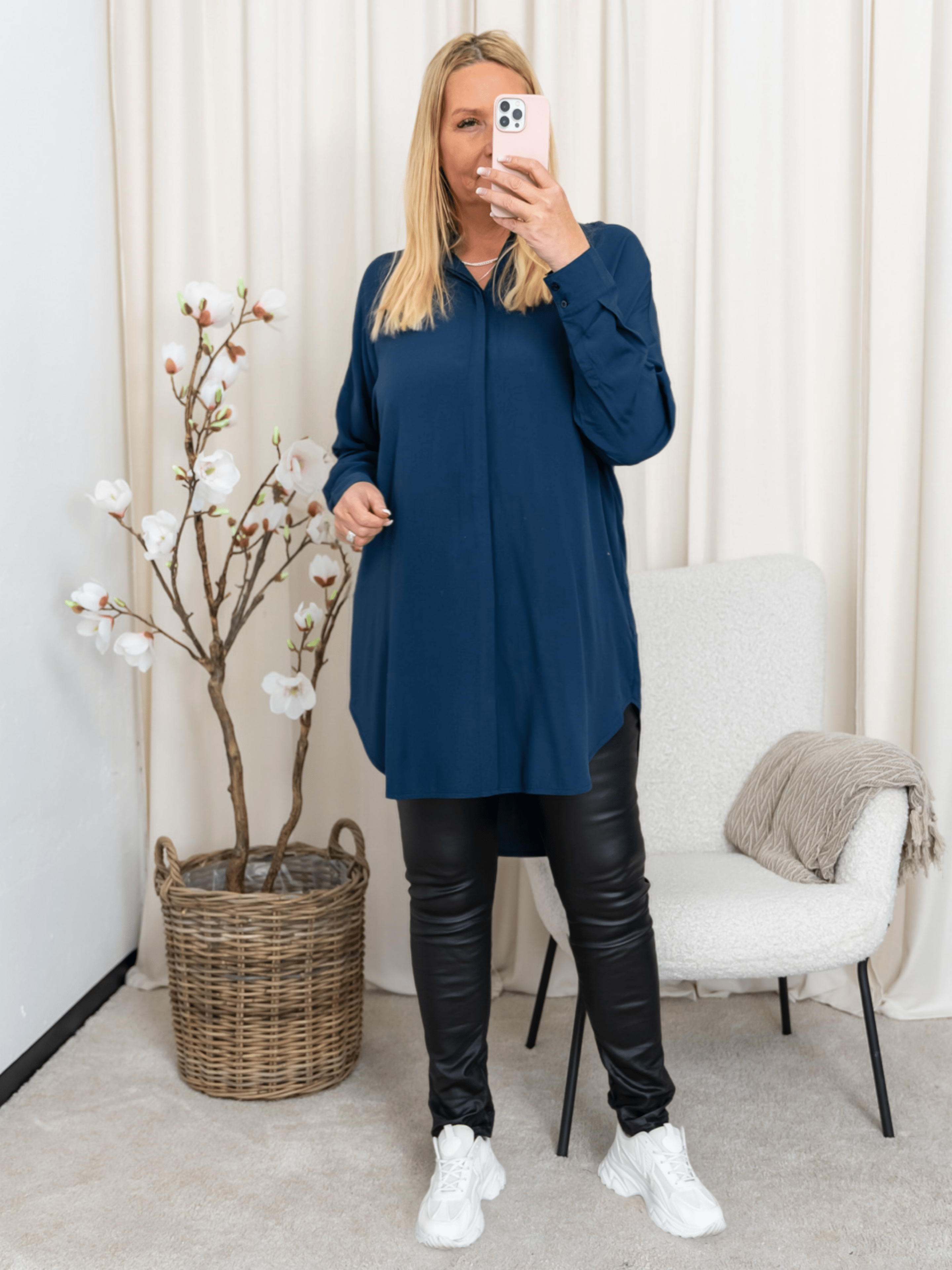 Soft Rebels SRfreedom long shirt total eclipse - Online - Mode