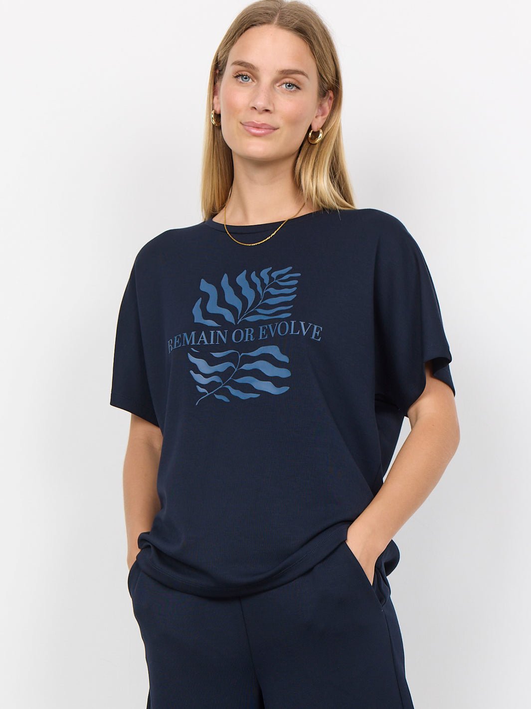 Soya Concept Banu 176 t-shirt navy - Online-Mode