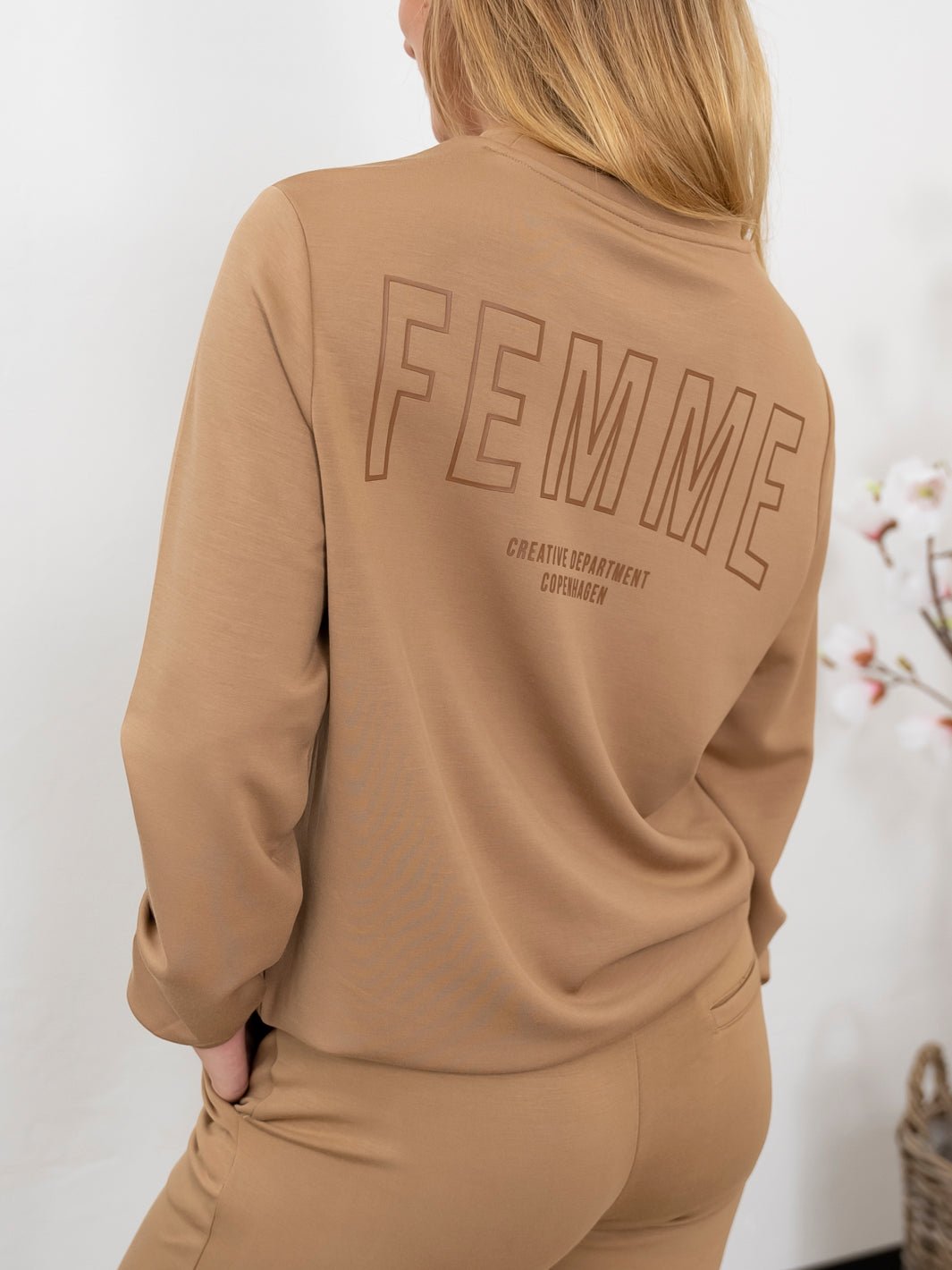 Soya Concept Banu 185 sweatshirt camel - Online - Mode