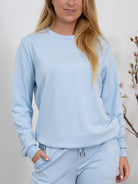 Soya Concept Banu 185 sweatshirt lyseblå - Online - Mode