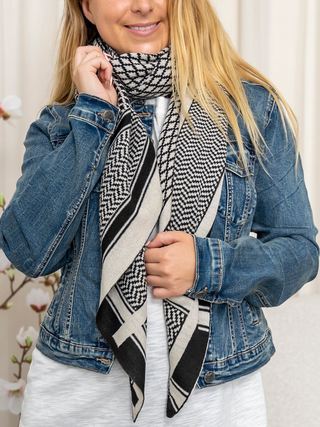 Soya Concept Buket 3 scarf beige - Online - Mode