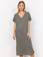 Soya Concept Delia 2 dress dusty olive - Online-Mode
