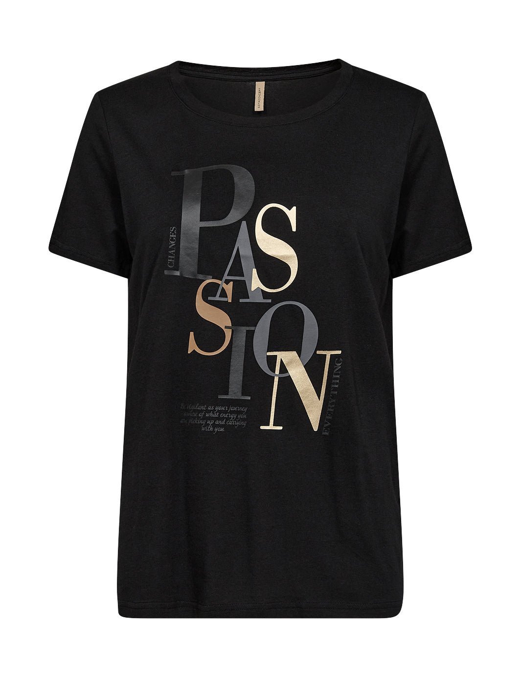 Soya Concept Felicity 472 t - shirt black - Online - Mode