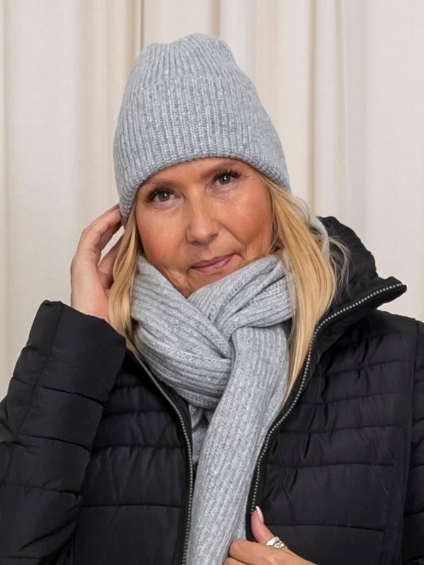 Soya Concept Frauke 2 beanie grey melange - Online - Mode