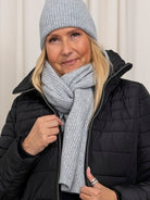 Soya Concept Frauke 5 scarf grey melange - Online - Mode