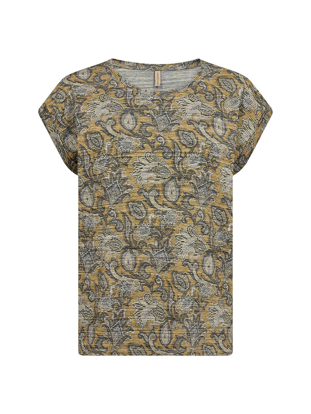 Soya Concept Galina 40 t-shirt yellow ocre - Online-Mode