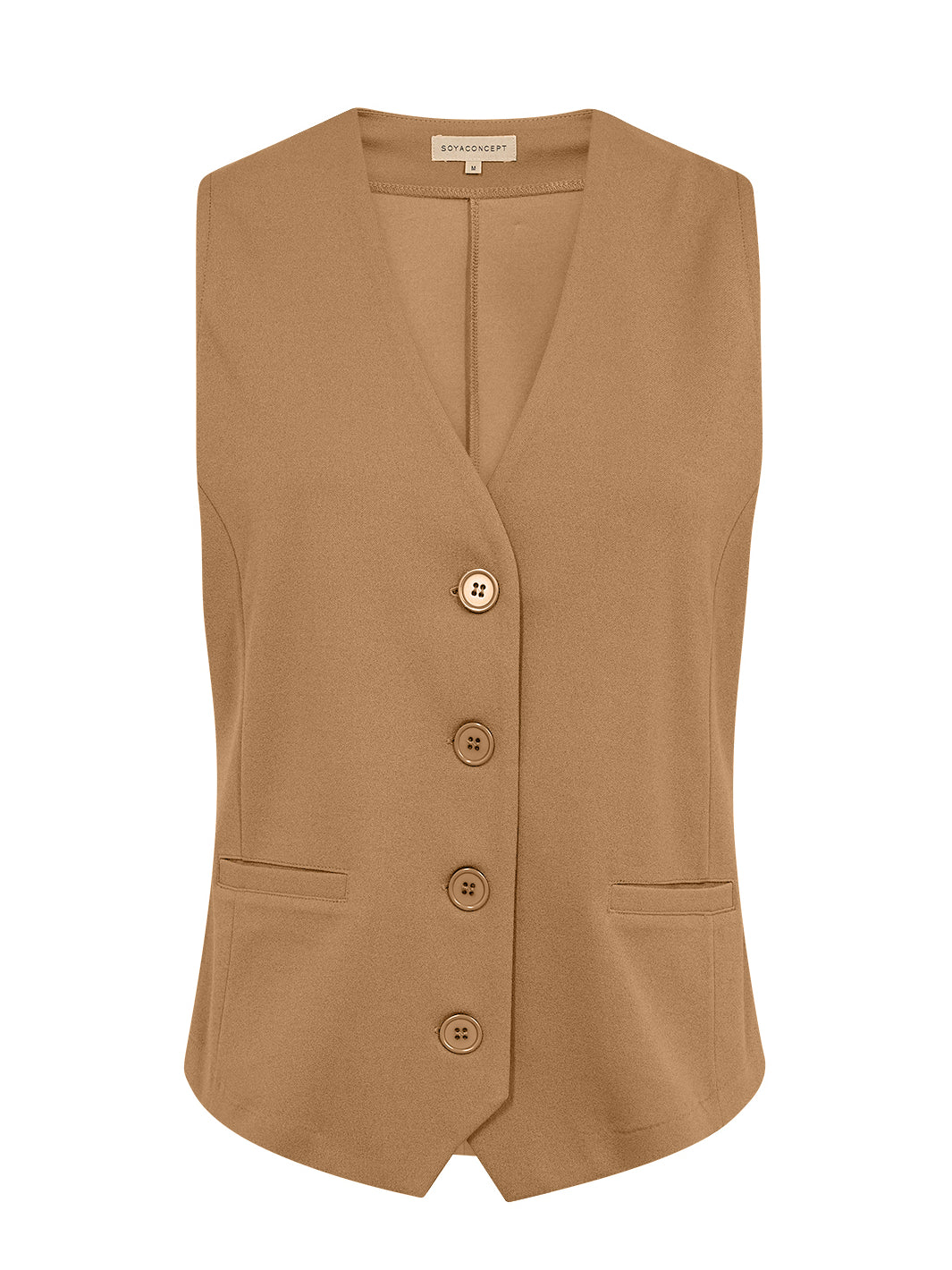 Soya Concept Siham 78 vest camel - Online - Mode