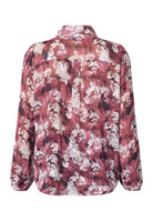 SP Ebbey shirt bordeaux flower - Online-Mode