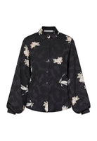 SP Gada shirt black/flower - Online-Mode