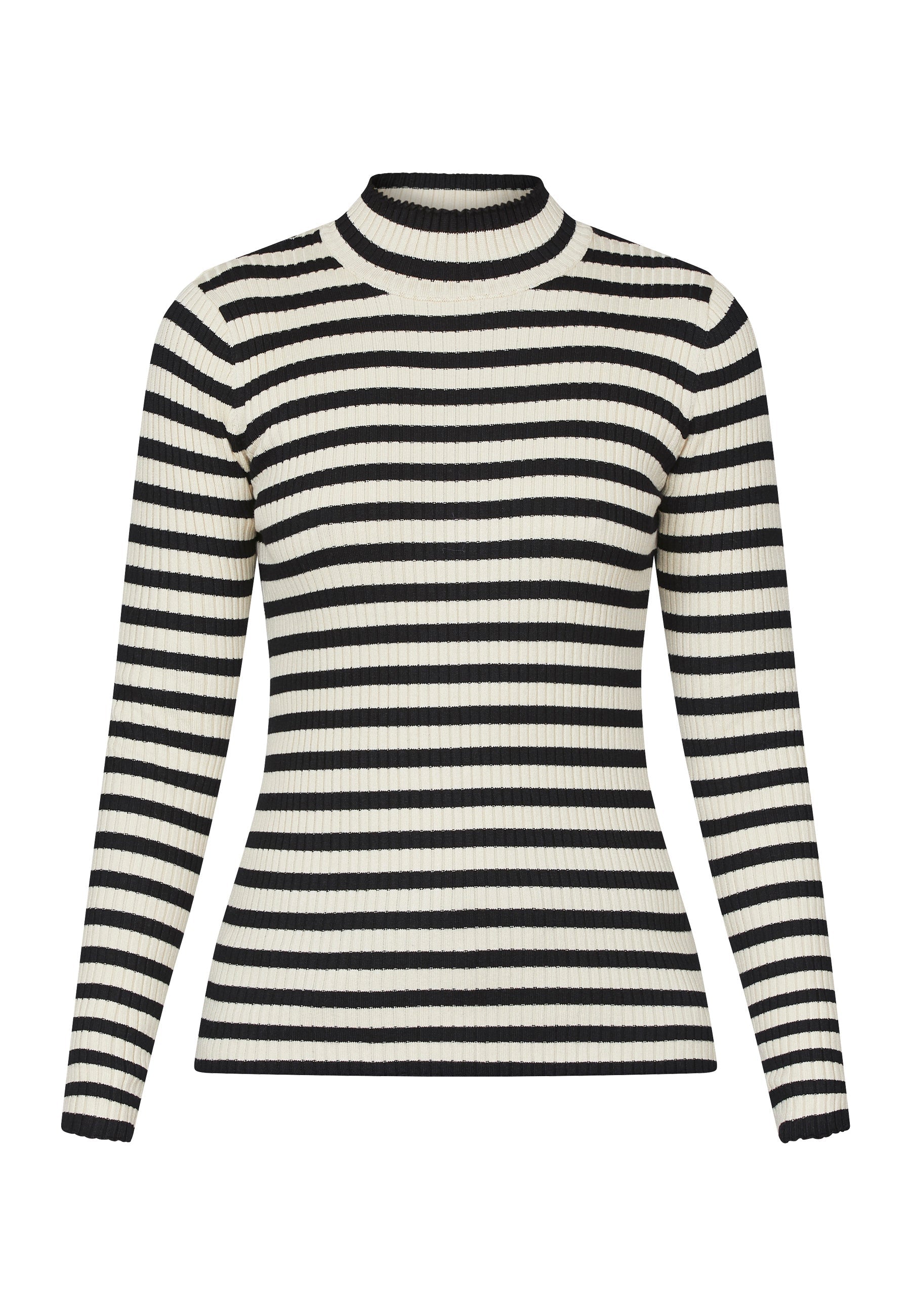 SP Huga-T LS shirt black/stripe - Online-Mode