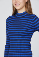 SP Huga-T LS shirt cobalt/stripe - Online-Mode