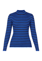 SP Huga-T LS shirt cobalt/stripe - Online-Mode