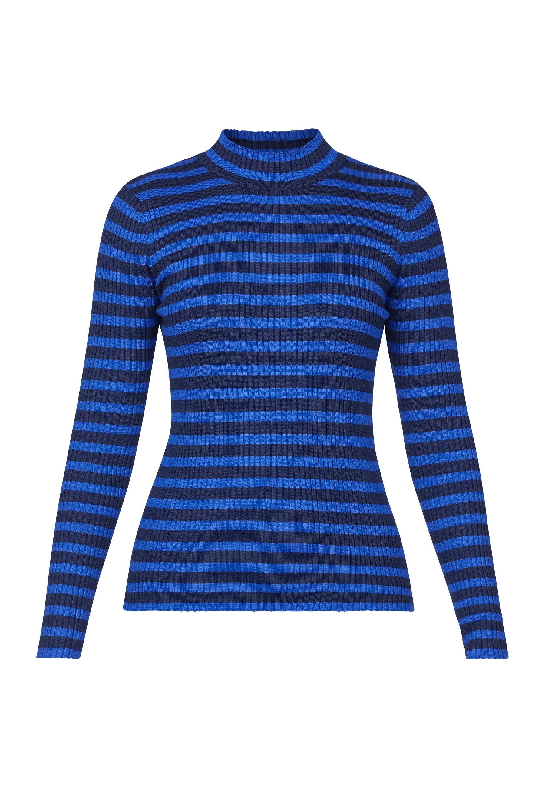 SP Huga-T LS shirt cobalt/stripe - Online-Mode