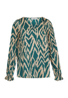 SP Noki shirt beige/green - Online-Mode