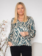 SP Noki shirt beige/green - Online-Mode