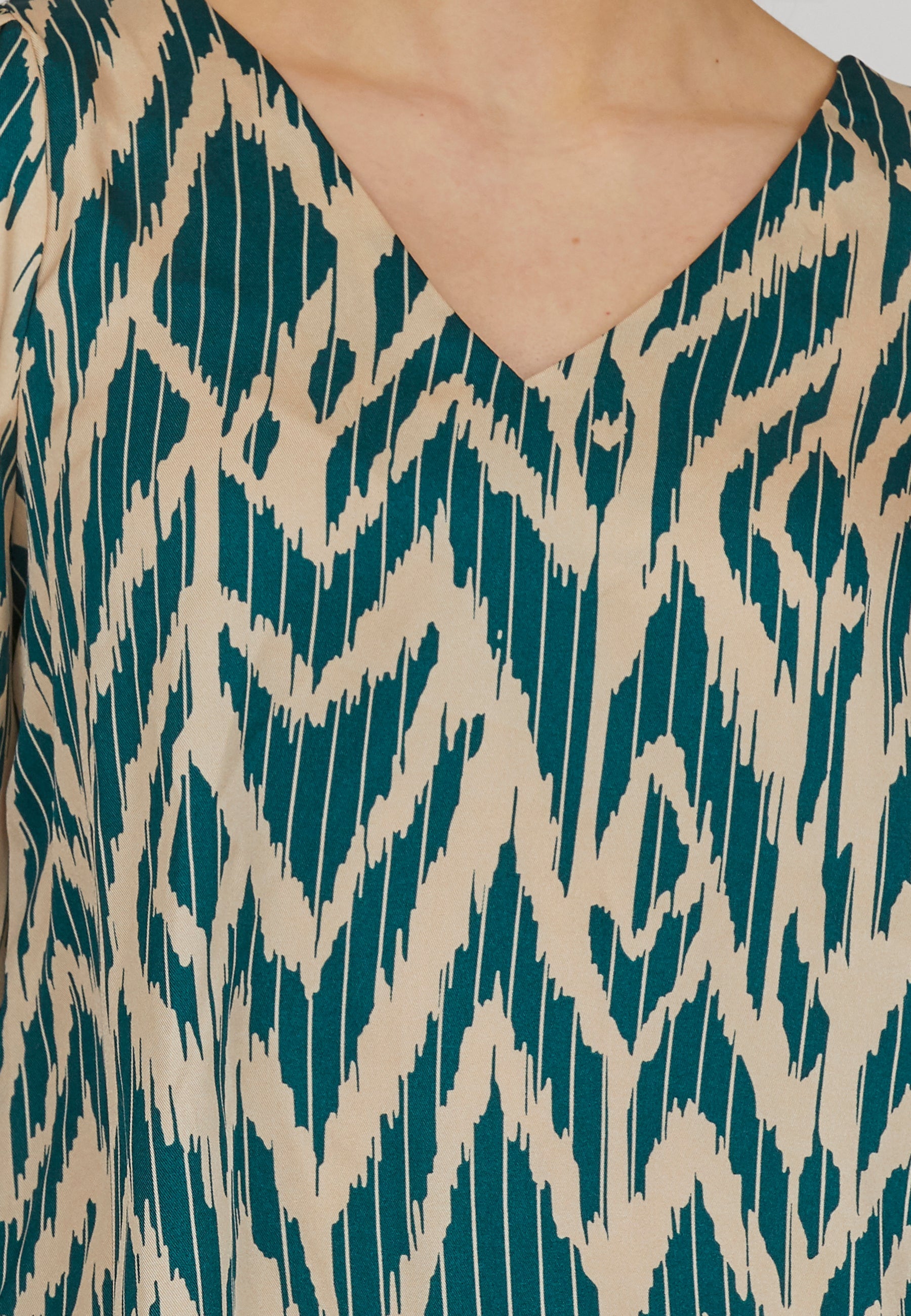 SP Noki shirt beige/green - Online-Mode