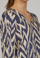 SP Noki shirt navy/cream - Online-Mode