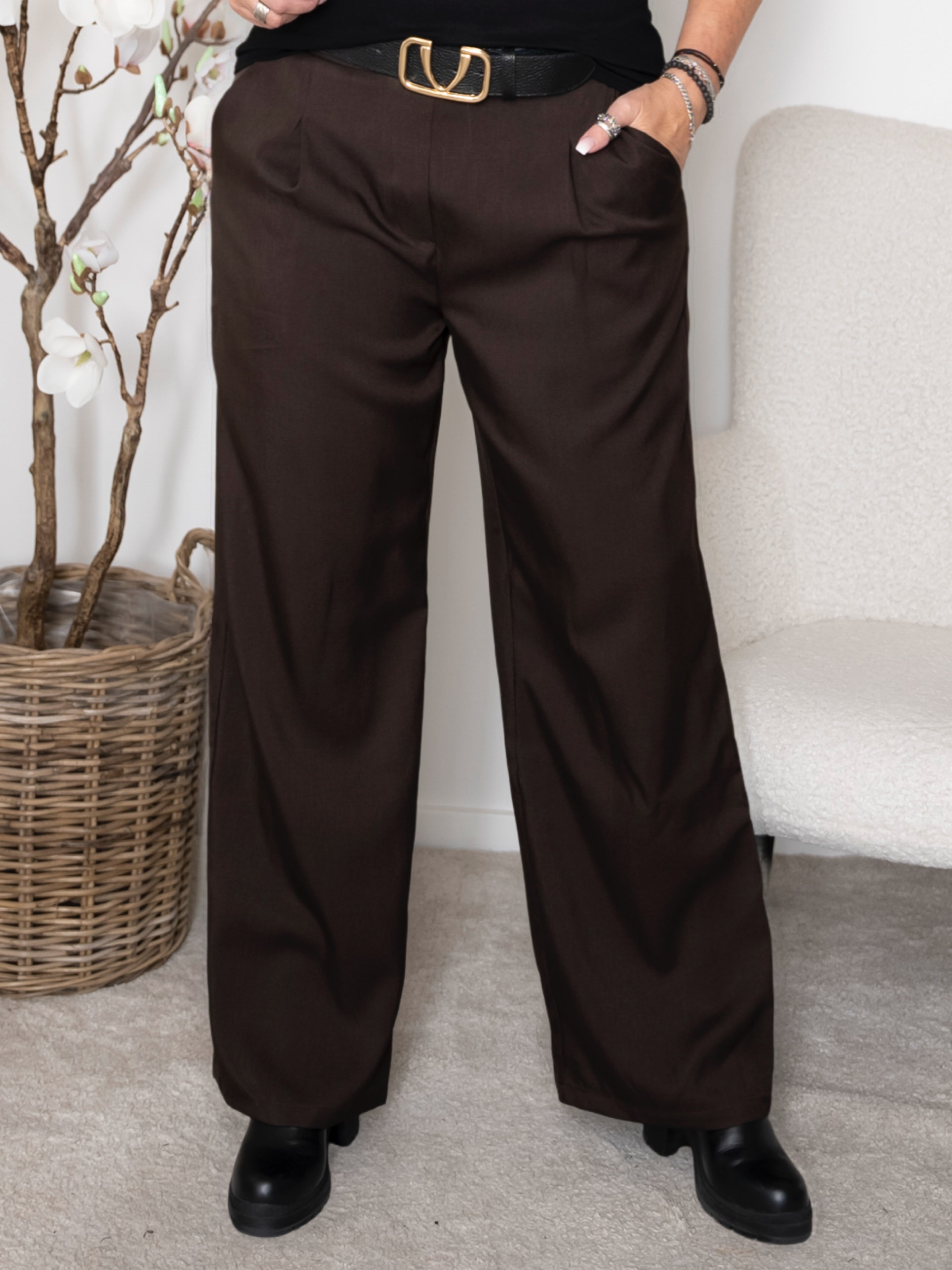 SP Viksa pants mocca - Online-Mode