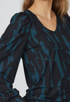 SP Vya LS shirt black/pine - Online-Mode