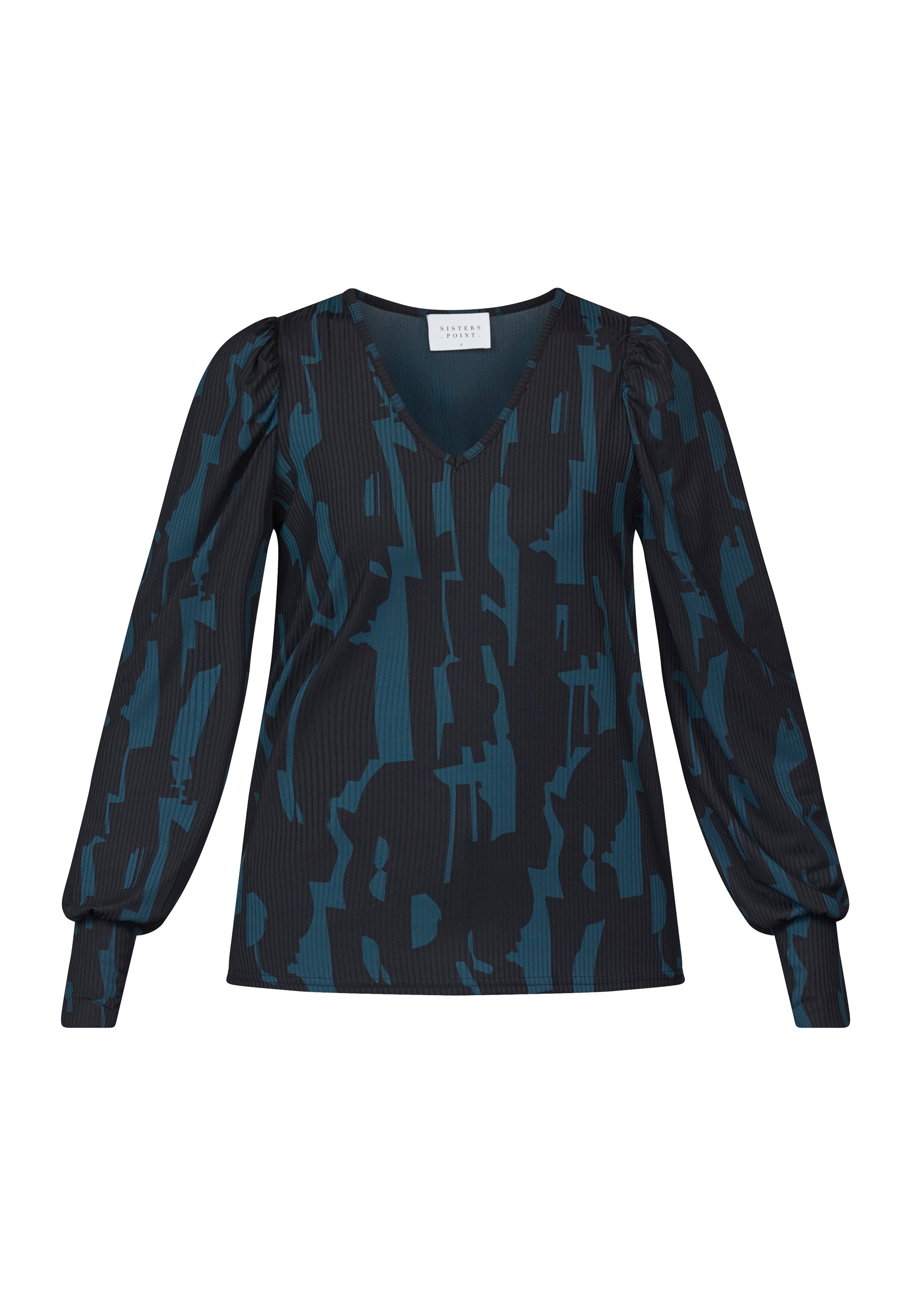 SP Vya LS shirt black/pine - Online-Mode