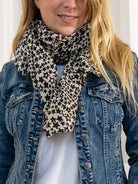 Star scarf beige - Online - Mode