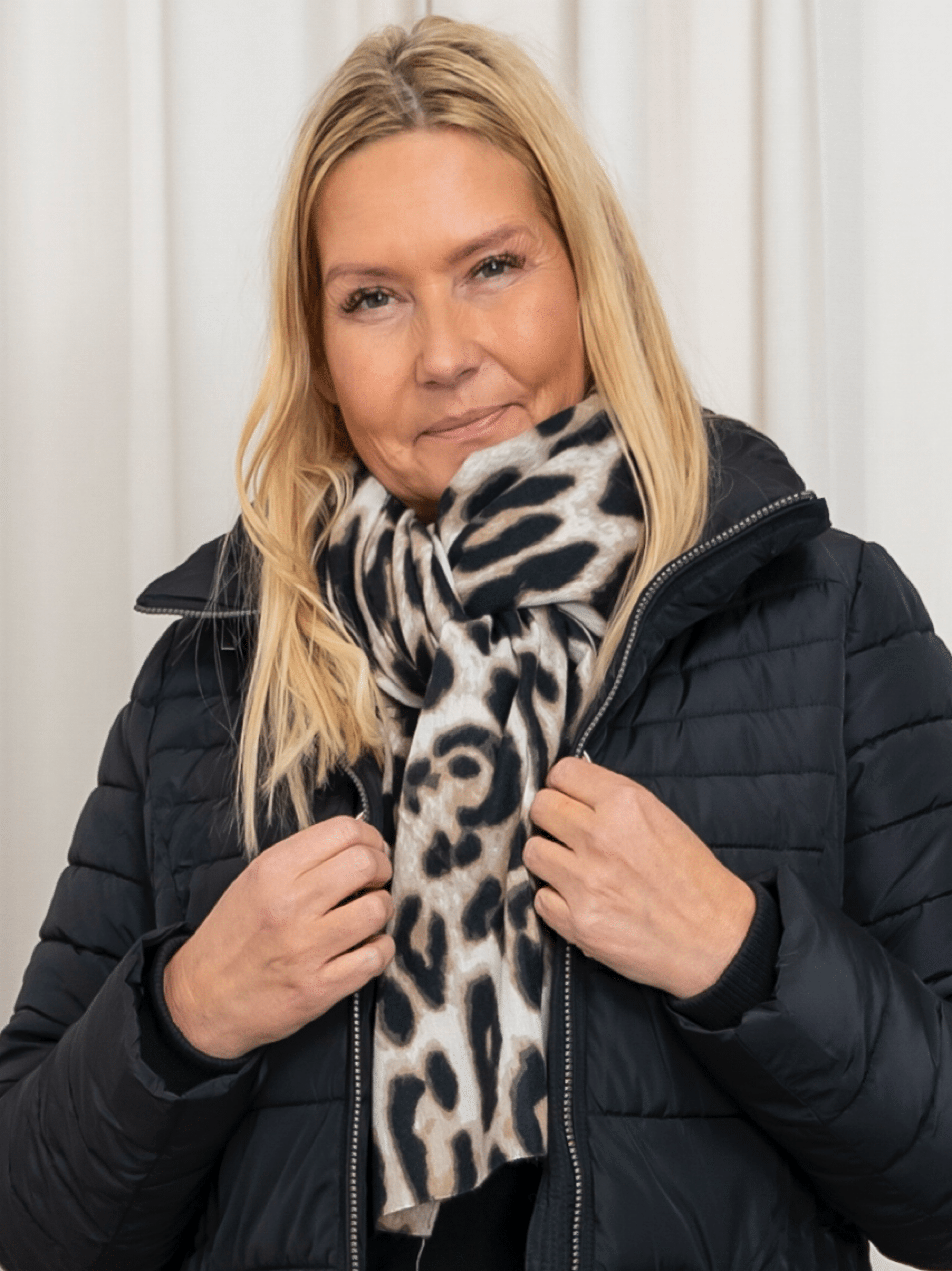 Tamara scarf taupe - Online - Mode