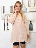 Uria long shirt rose - Online - Mode