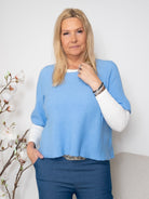 Zecilie knit light blue - Online-Mode