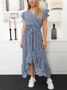 Zoey dress blue mix - Online - Mode