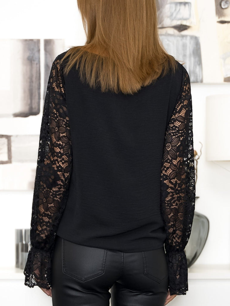 All Week Diana lace bluse black - Online-Mode