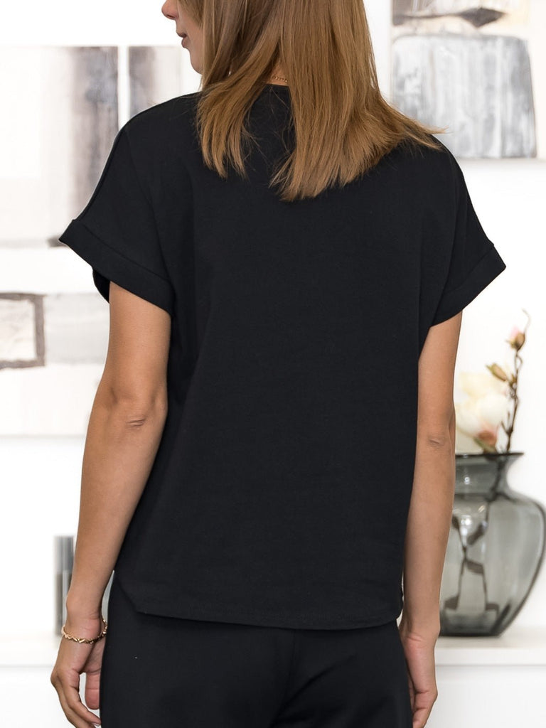 Annah t-shirt black - Online-Mode