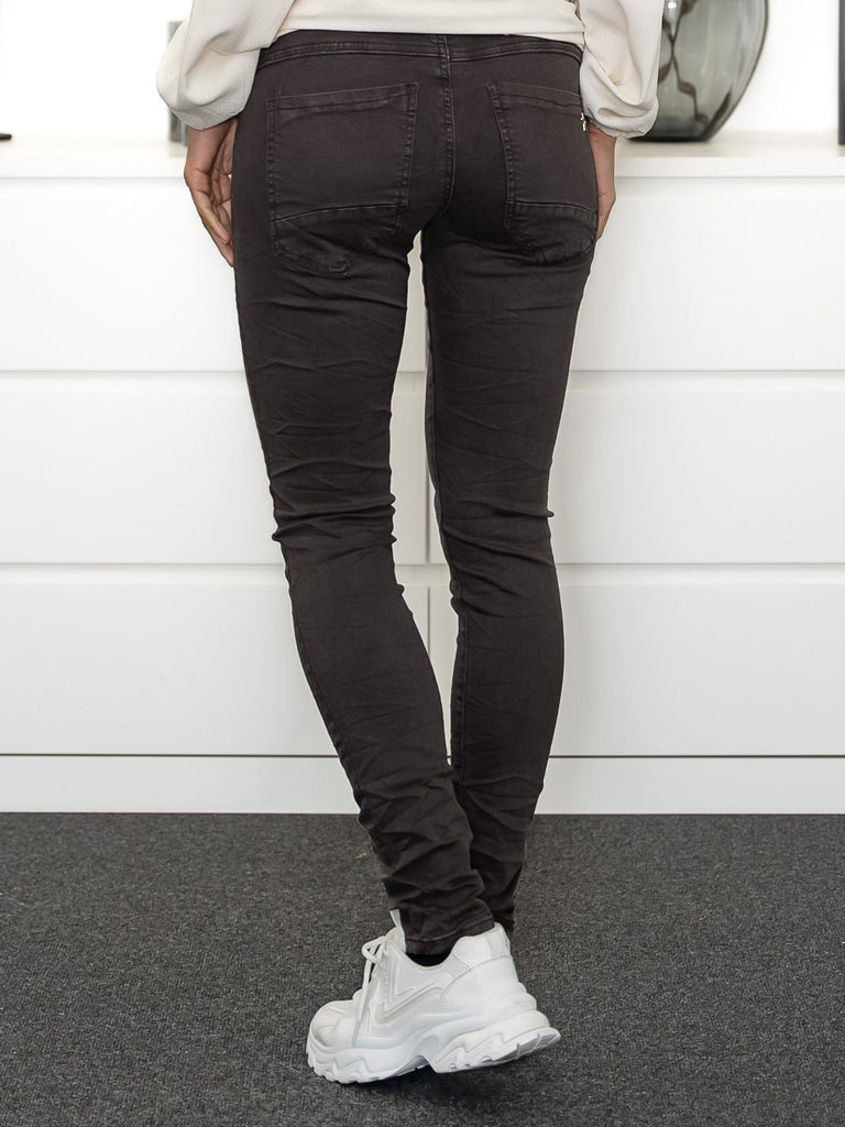 Brooklyn jeans dark brown - Online-Mode