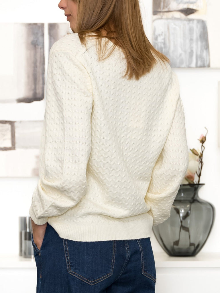 B.young BYmilo v-neck pullover birch - Online-Mode