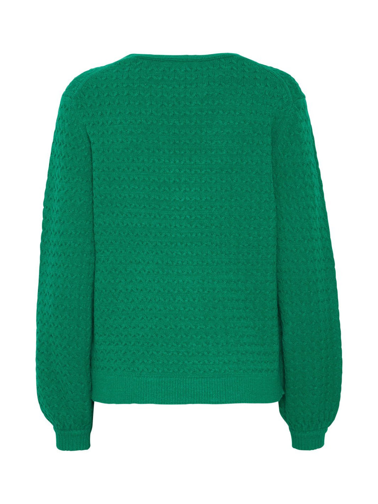 B.young BYmilo v-neck pullover cadmium green - Online-Mode