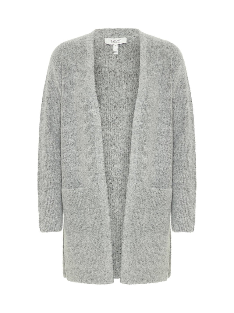 B.young BYosne cardigan mid grey - Online-Mode