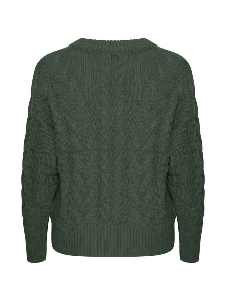 B.young BYotinka cable sweat cilantro - Online-Mode