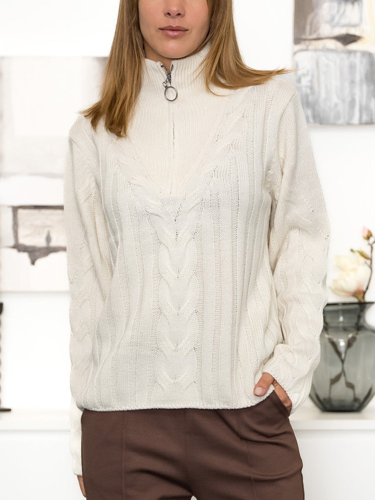 B.young BYotinka halfzip jumper birch - Online-Mode