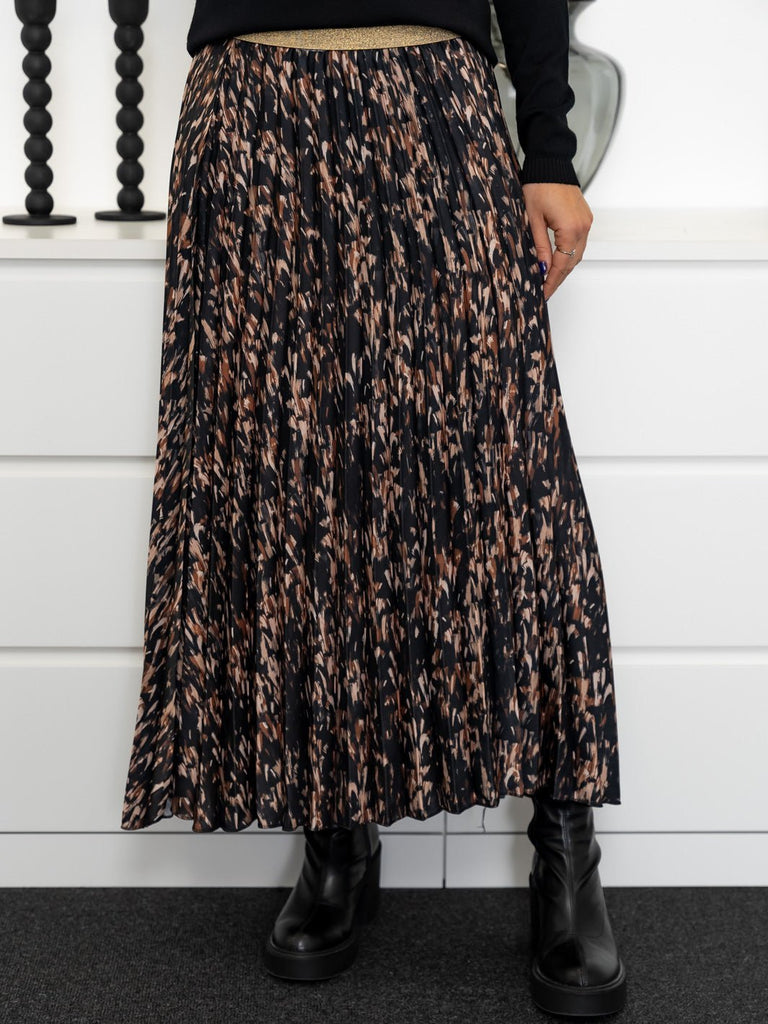 Chloe skirt black/brown - Online-Mode