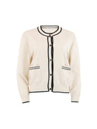 Continue Janni cardigan off white - Online-Mode