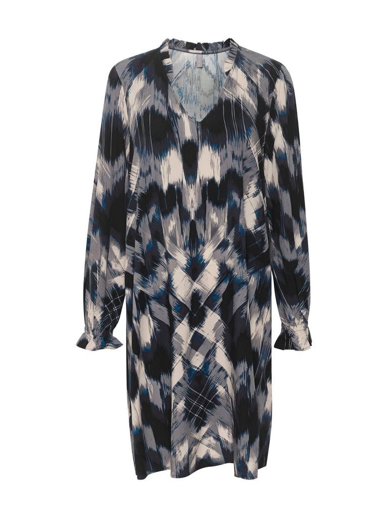 Culture CUharper dress blue multi - Online-Mode