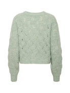 Culture CUkimmy knit pullover green milieu melange - Online-Mode